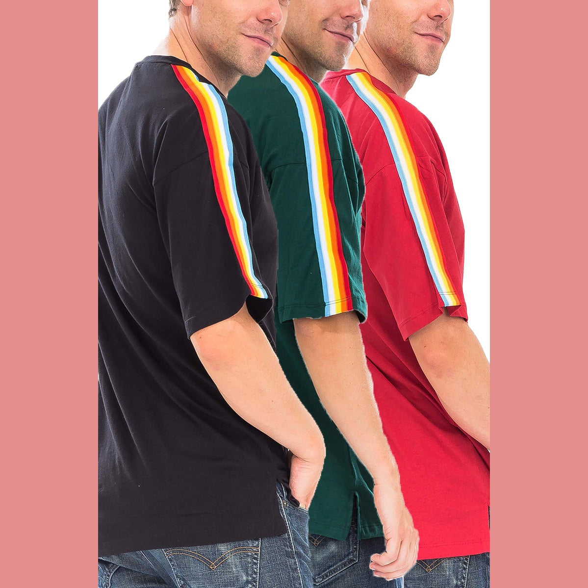 Rainbow Tape Tee-1