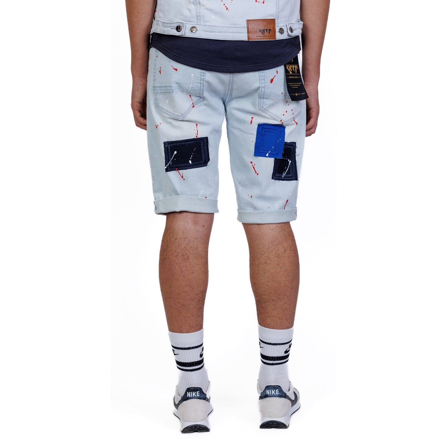 Premium Washed Denim Short Pants