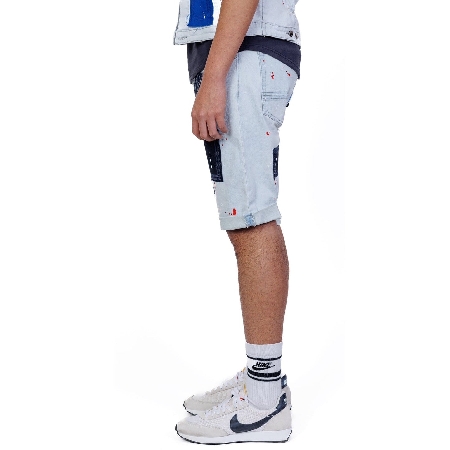 Premium Washed Denim Short Pants