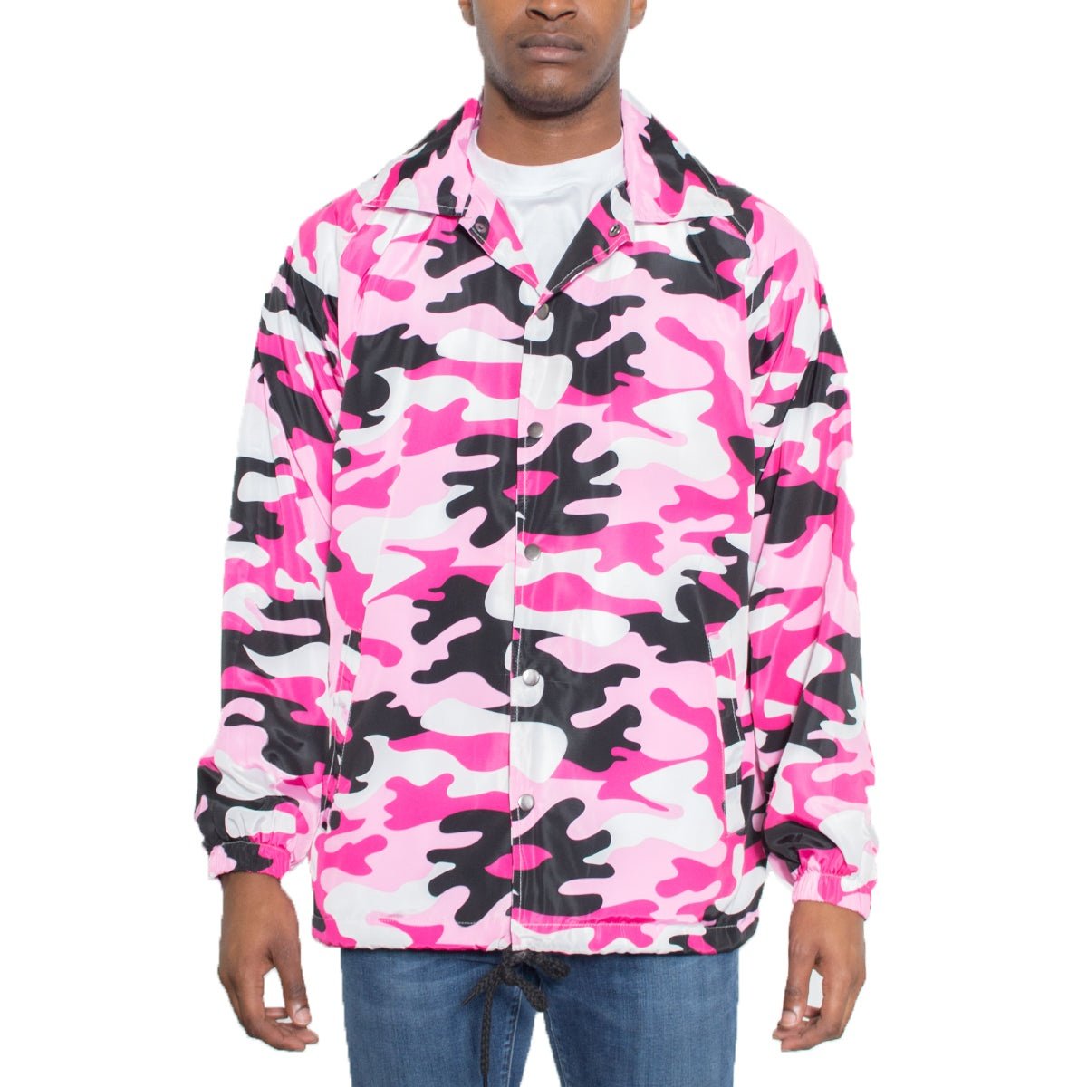 Camo Coachs Jacket-5