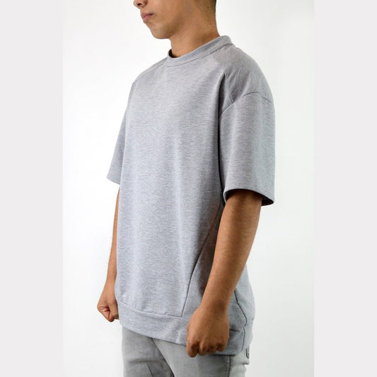 Reverse French Terry Tee-0