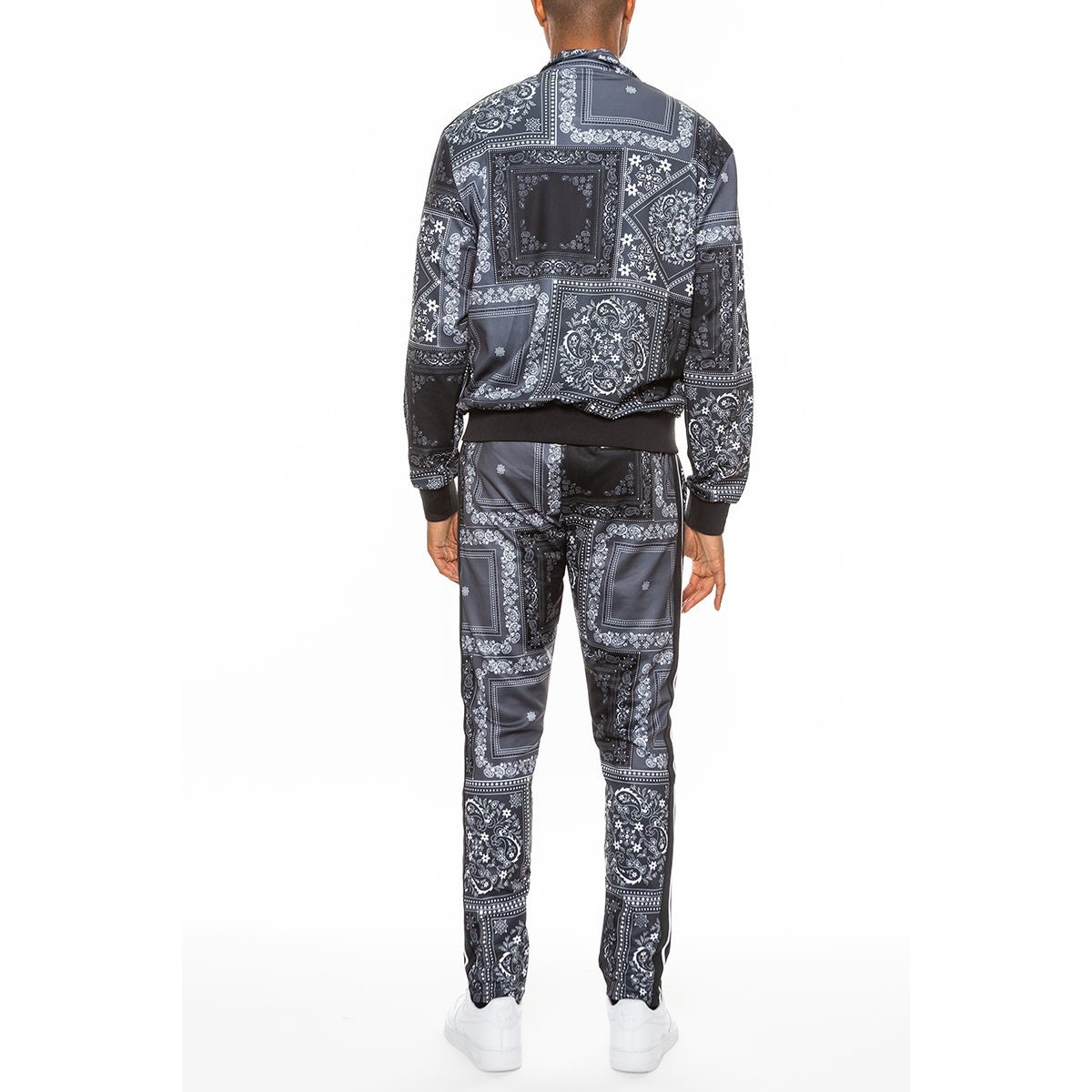 Paisley All Over Print Track Jacket Set