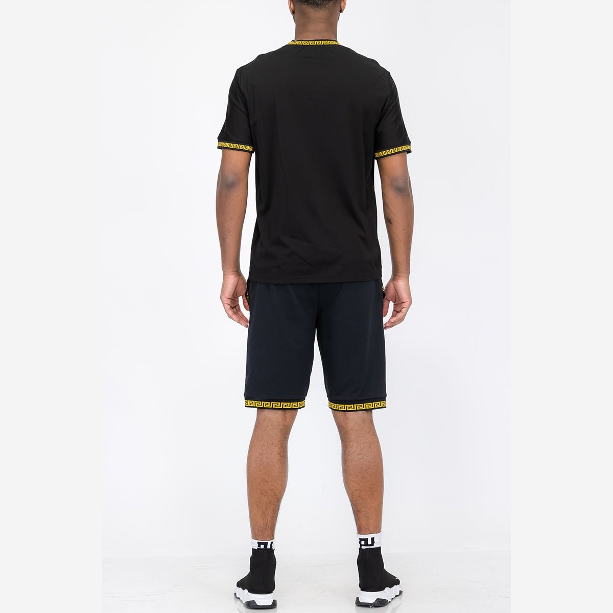 Lion Head Tshirt Short Set