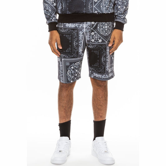 Paisley All Over Print Shorts