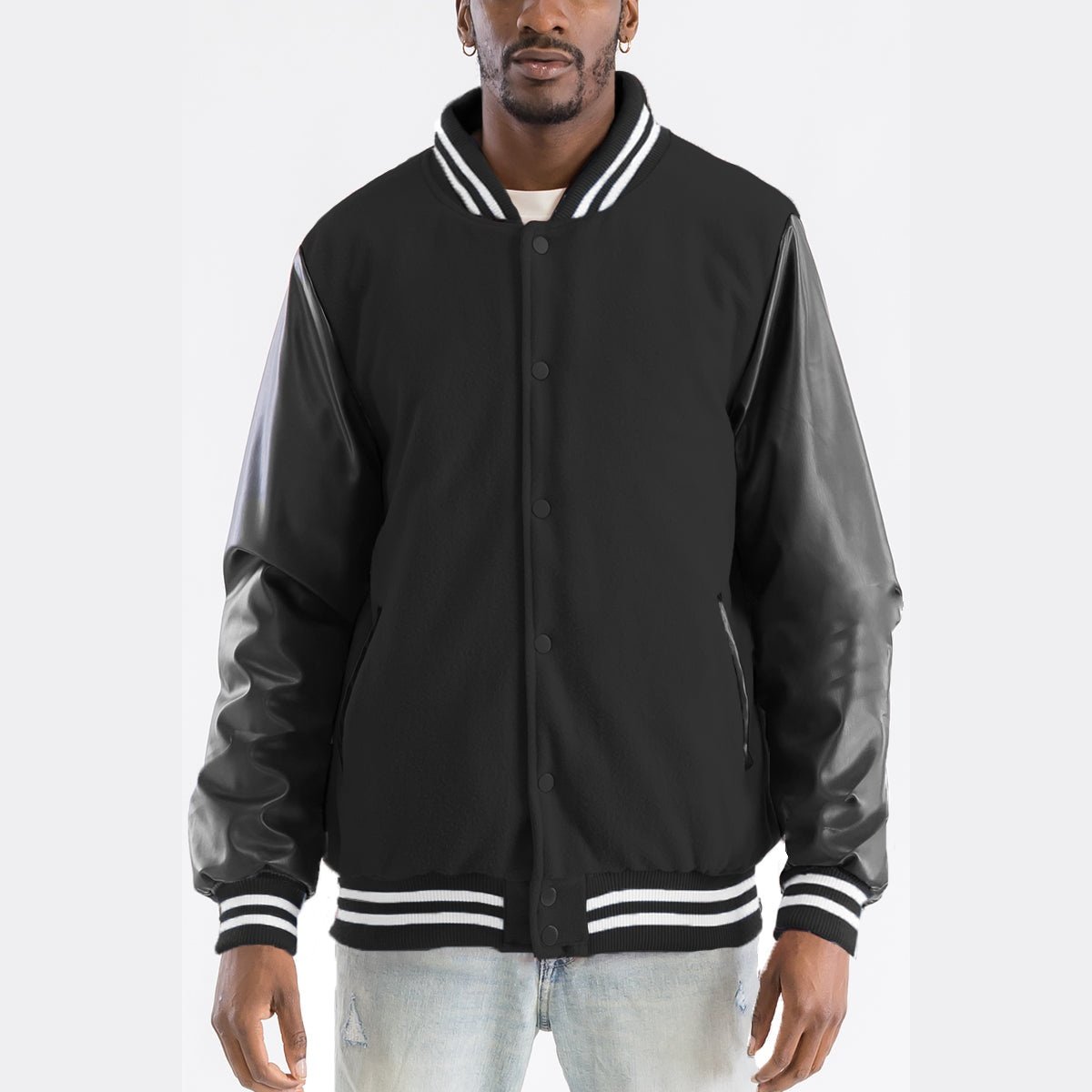 Melton Letterman Jacket-0