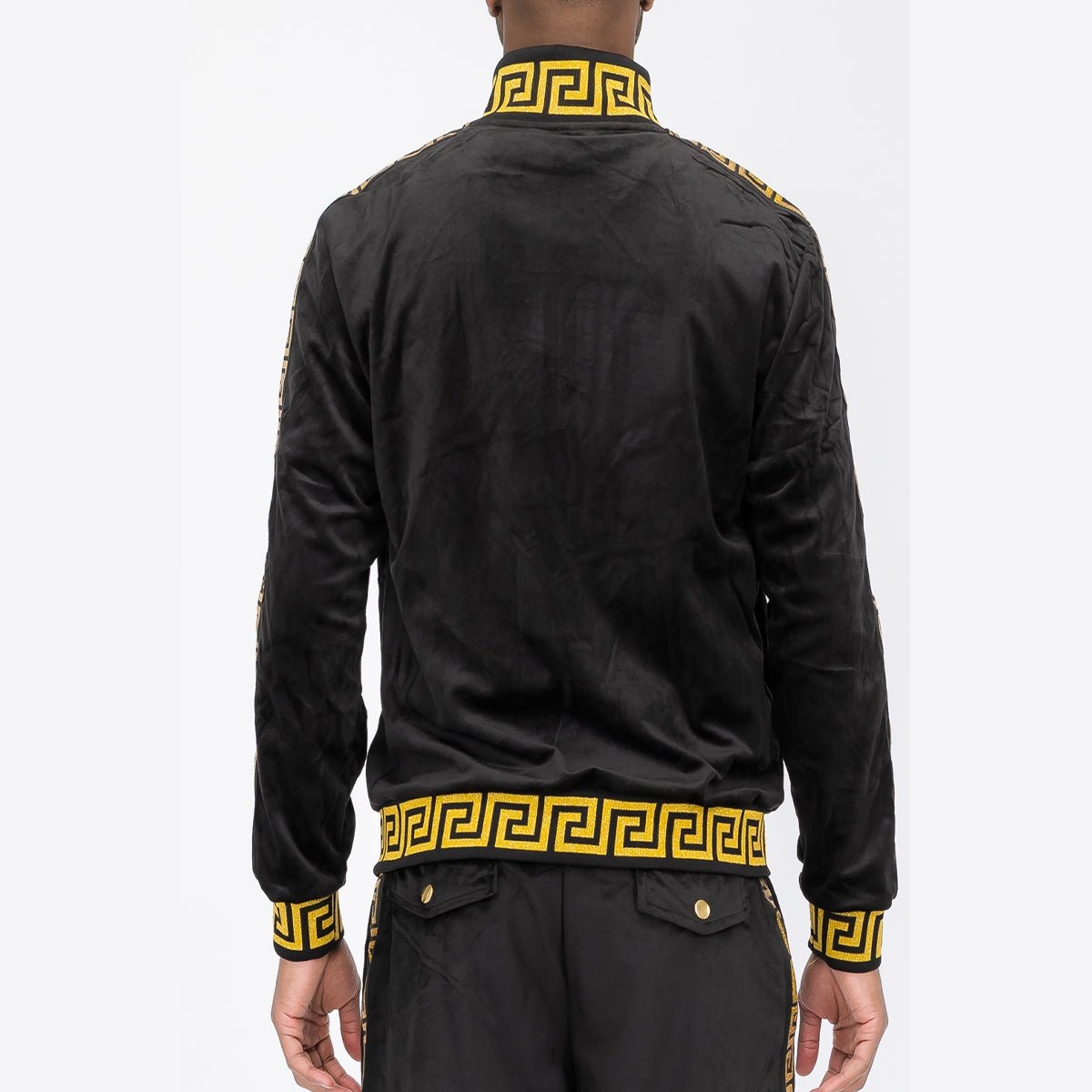 Status Velour Track Jacket-4