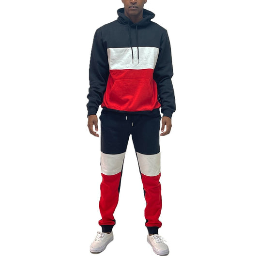 COLOR BLOCK SWEAT SET