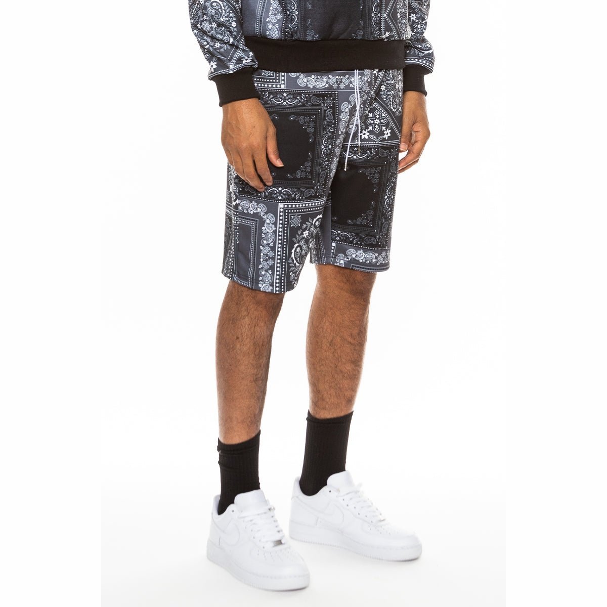 Paisley All Over Print Shorts