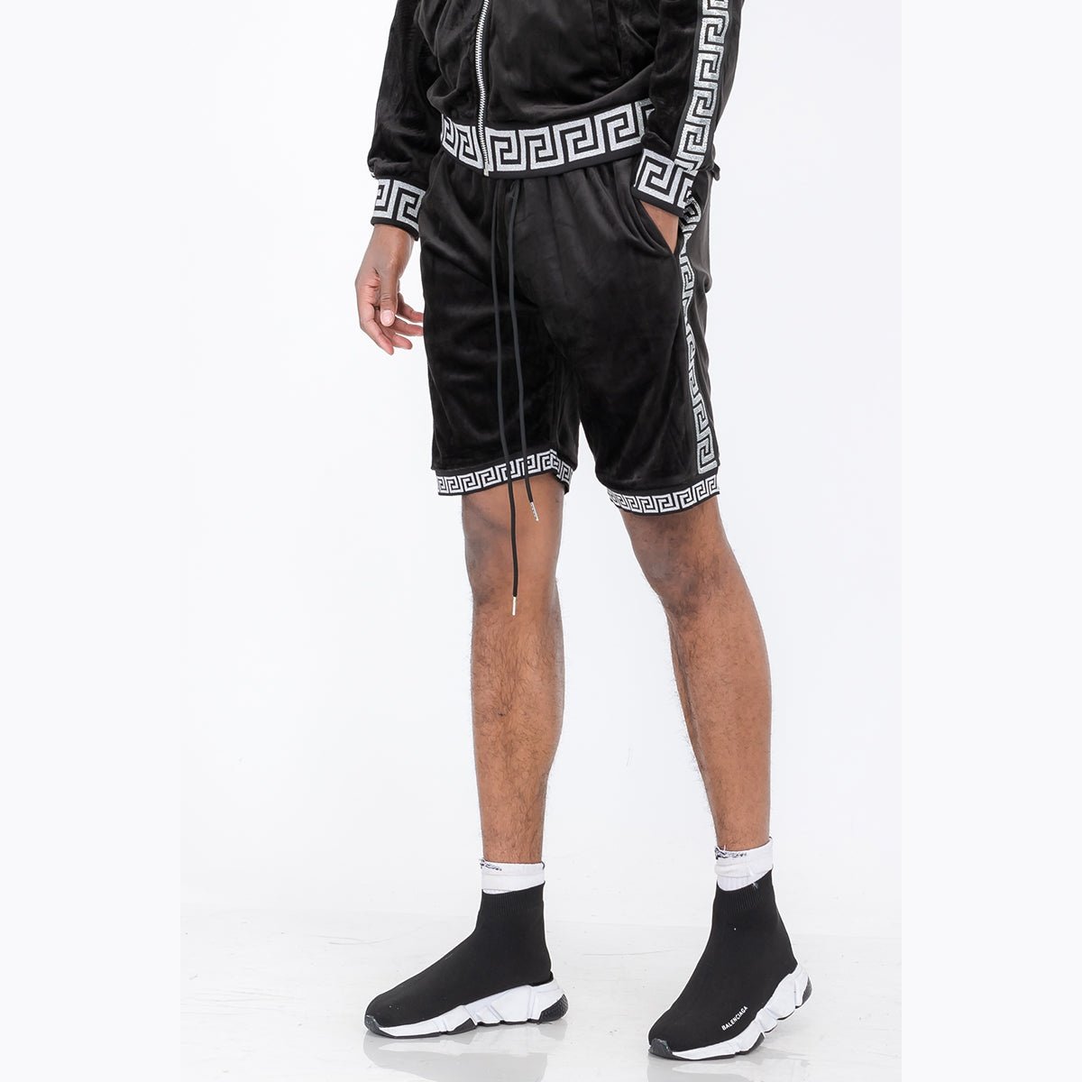 Status Velour Shorts