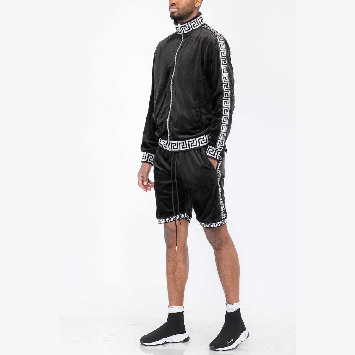 Status Velour Short Set