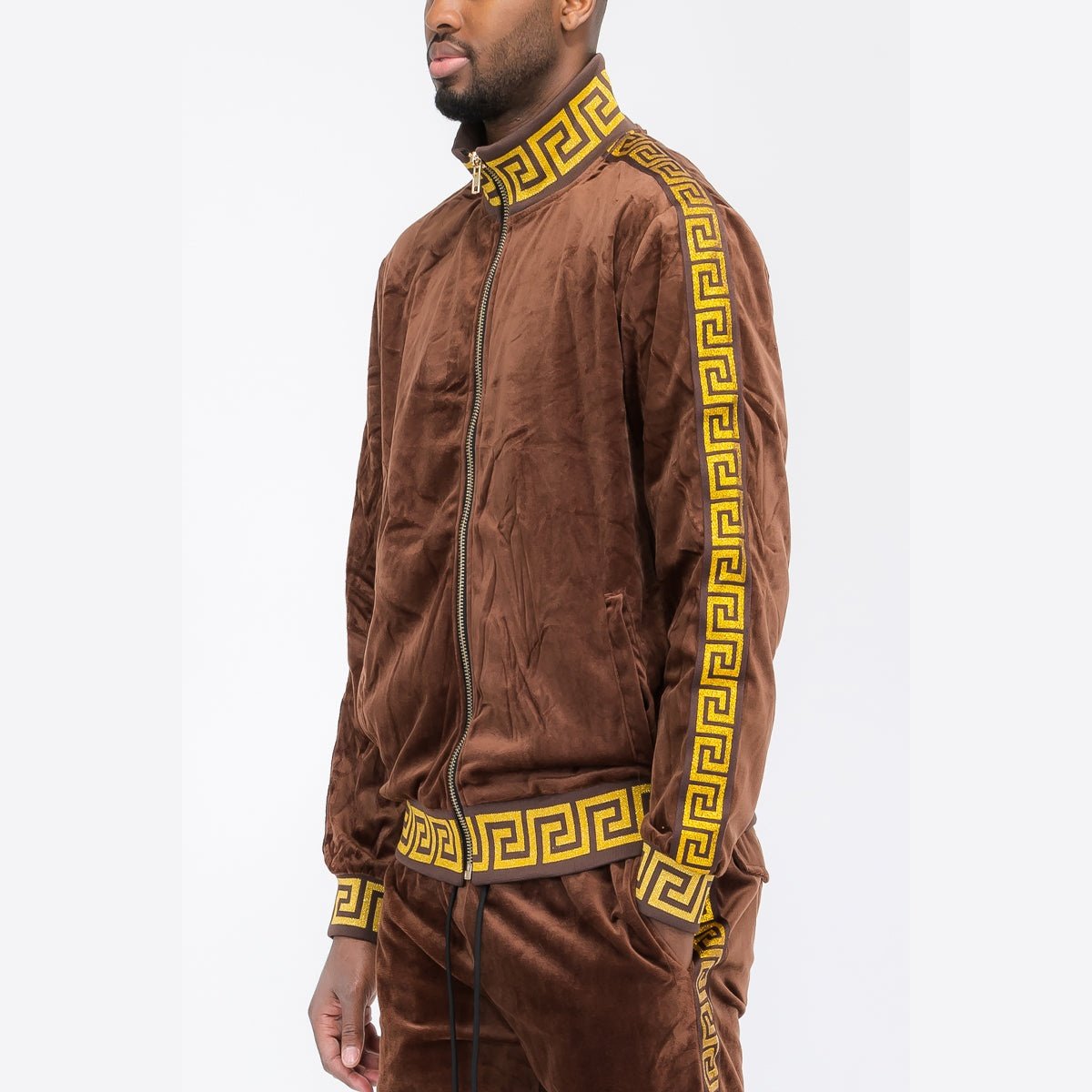 Status Velour Track Jacket-8