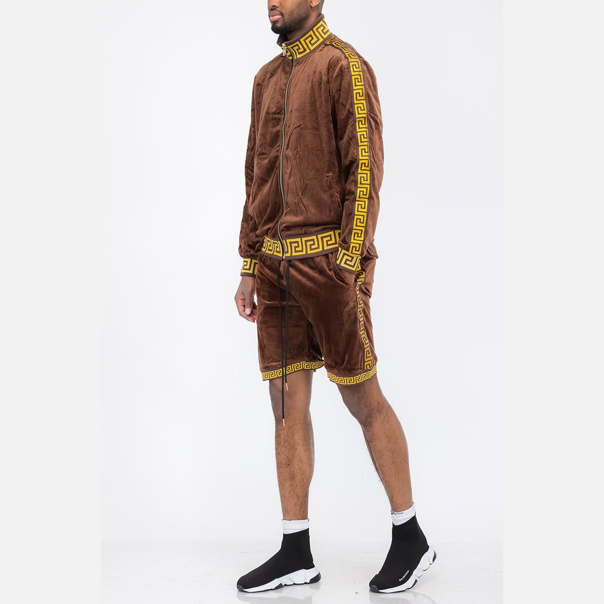 Status Velour Short Set