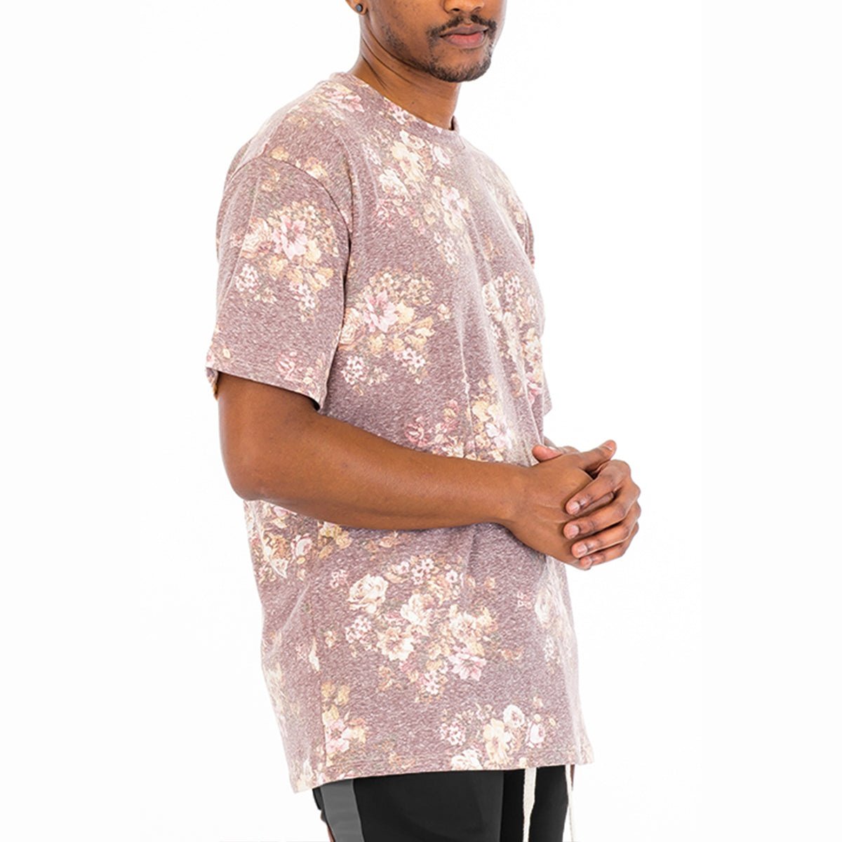 Heathered Floral Tee