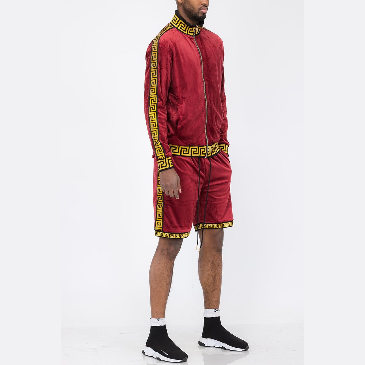 Status Velour Short Set