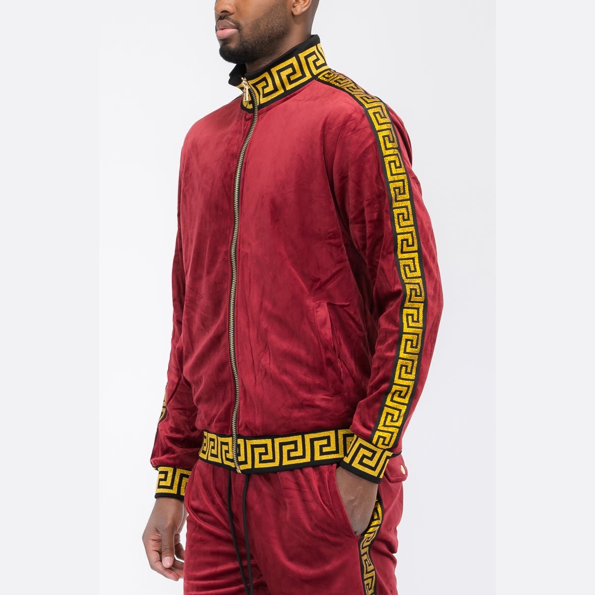 Status Velour Track Jacket-9