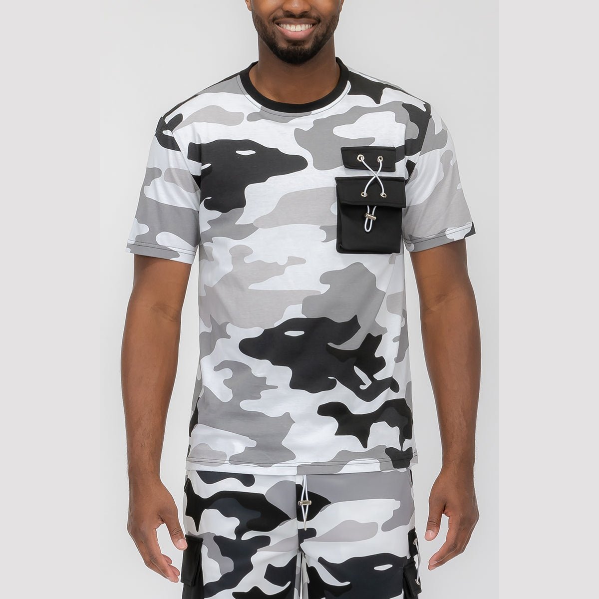 Full Camo Toggle Tshirt