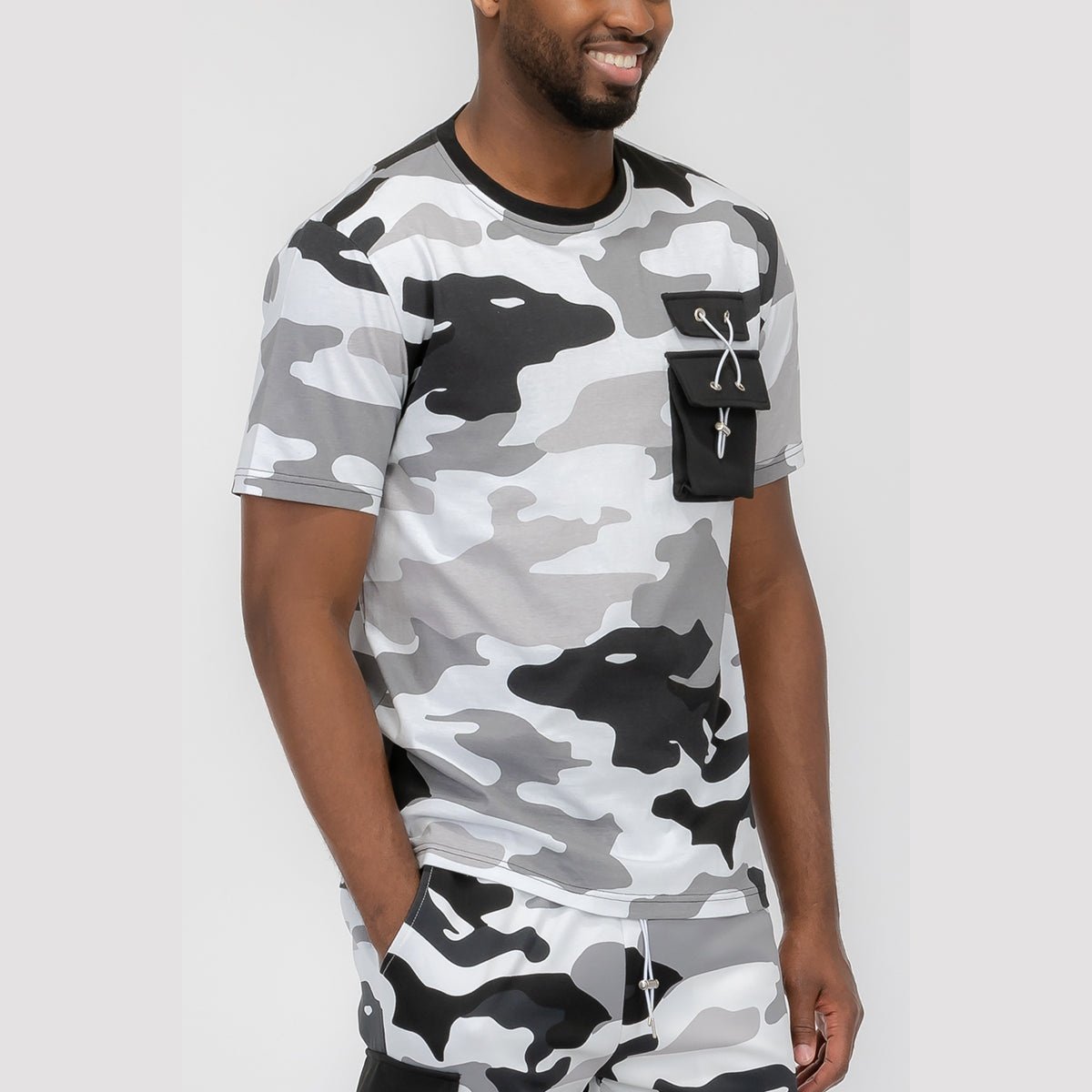 Full Camo Toggle Tshirt