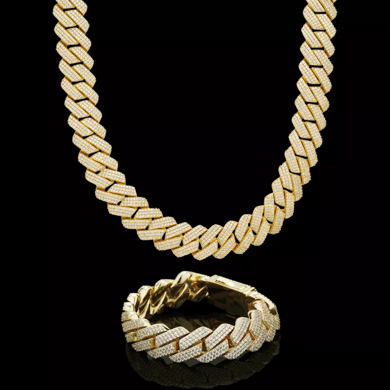 Iced Out Cuban Link Chain
