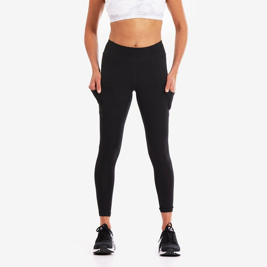 Wi-Thi Mid-Rise Pocketed Legging – Booya Black