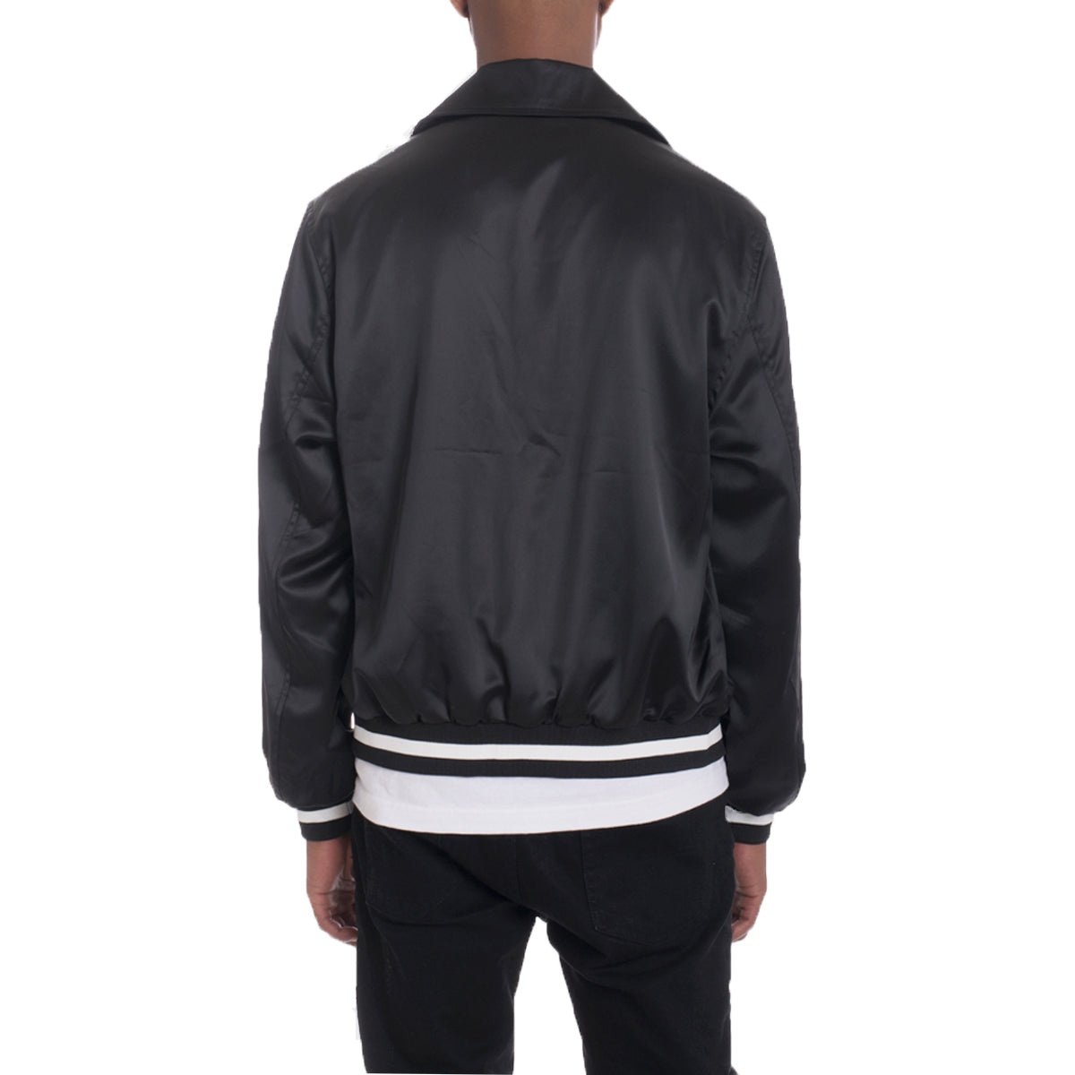 Luxe Satin Bomber-3