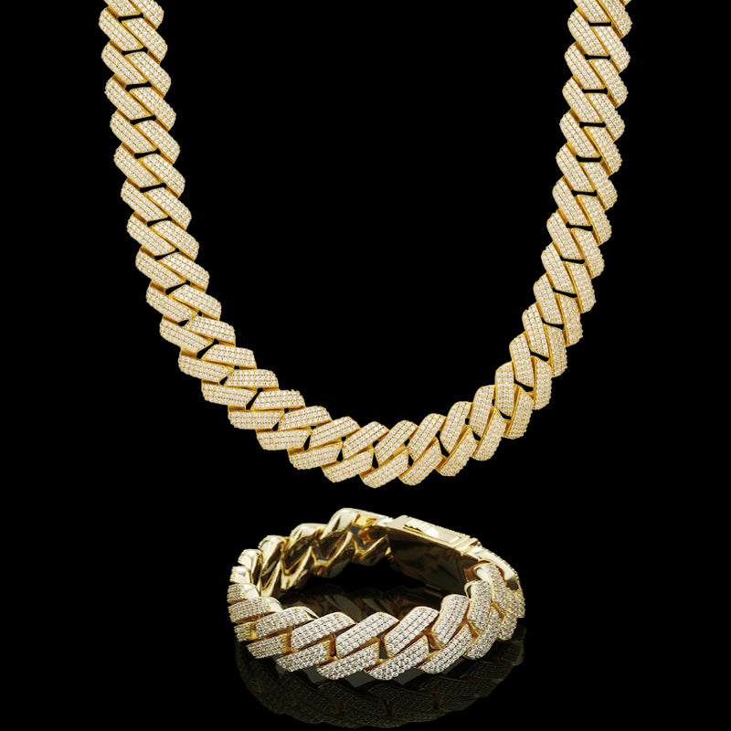 Iced Out Cuban Link Chain