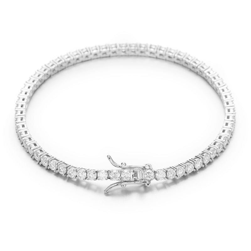 VVS Moissanite Diamond Tennis Bracelet