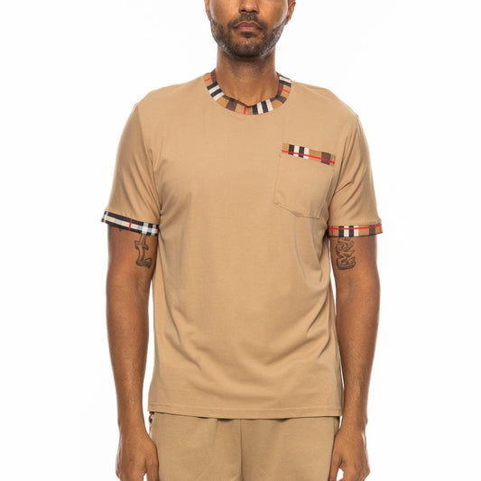 Checkered Detail TShirt