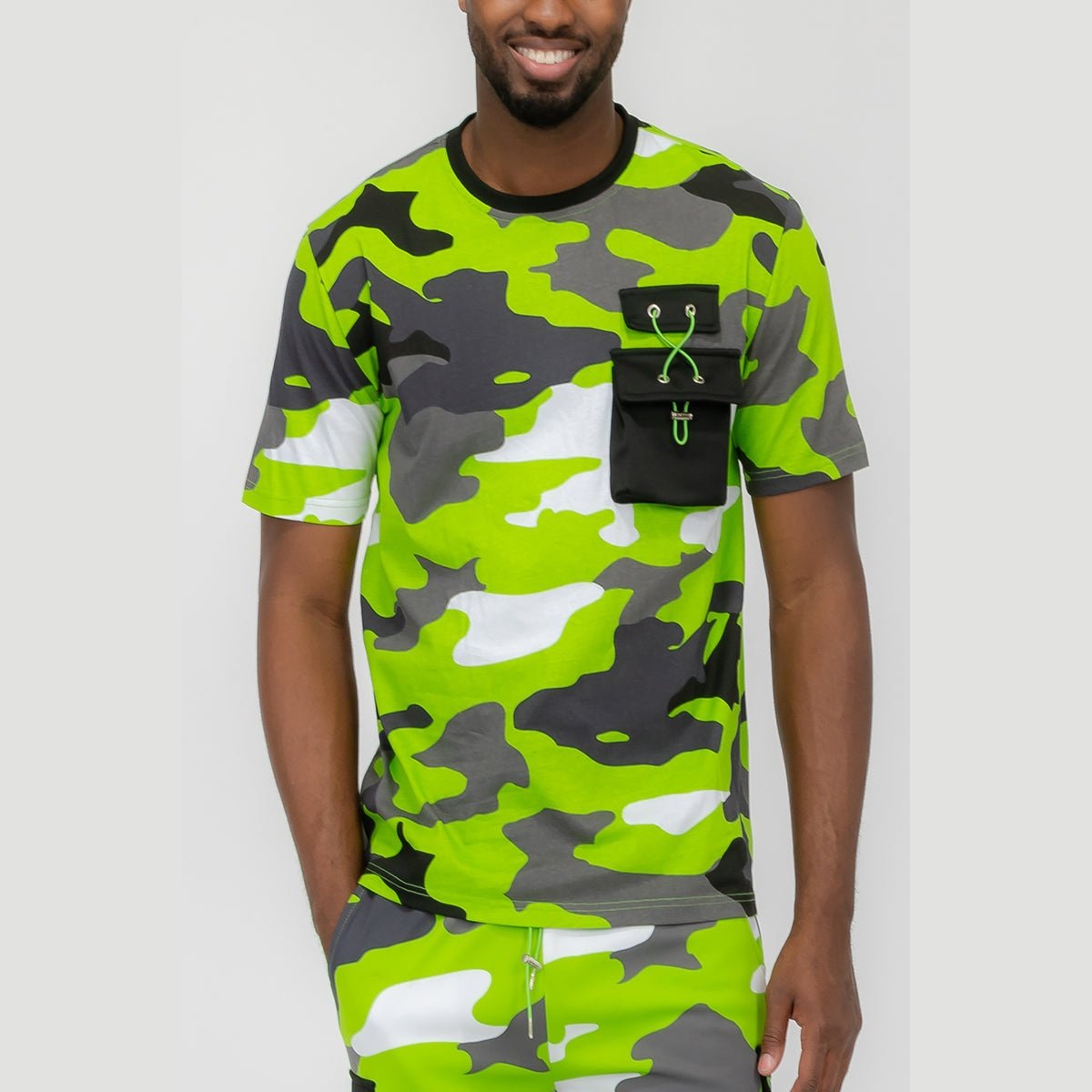 Full Camo Toggle Tshirt