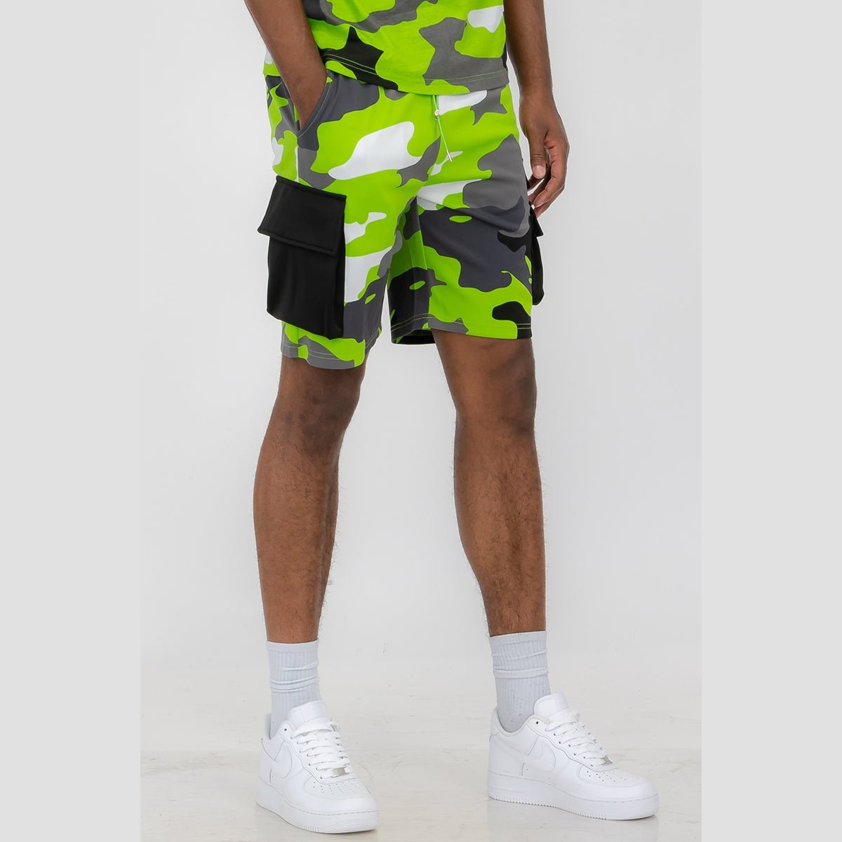 Full Camo Toggle Shorts