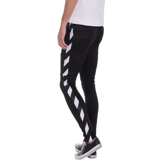 DIAGONAL TRACK PANTS