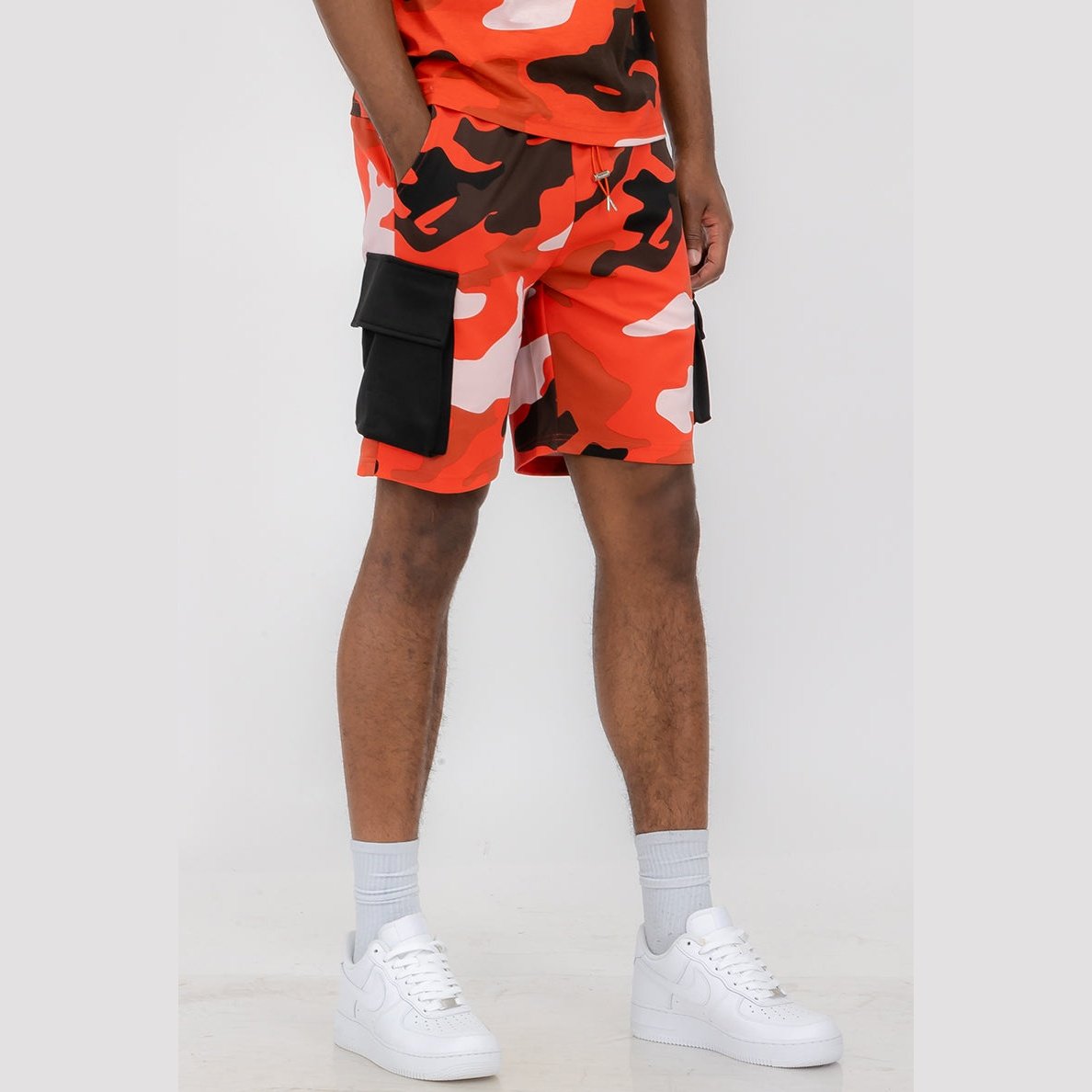 Full Camo Toggle Shorts