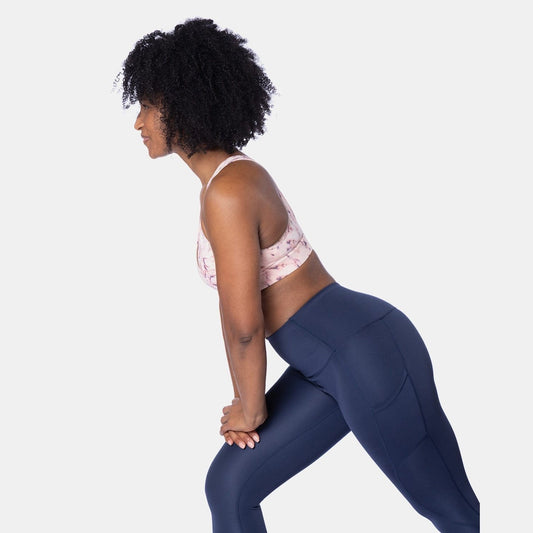 Hi Five Pocketed High-Waist Legging – Night Swim Navy