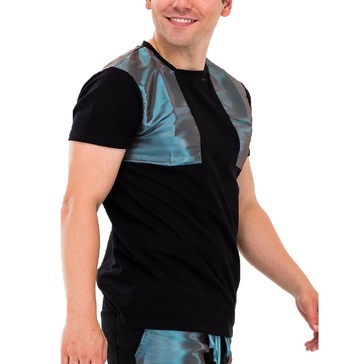 Iridescent Cotton Tee-1