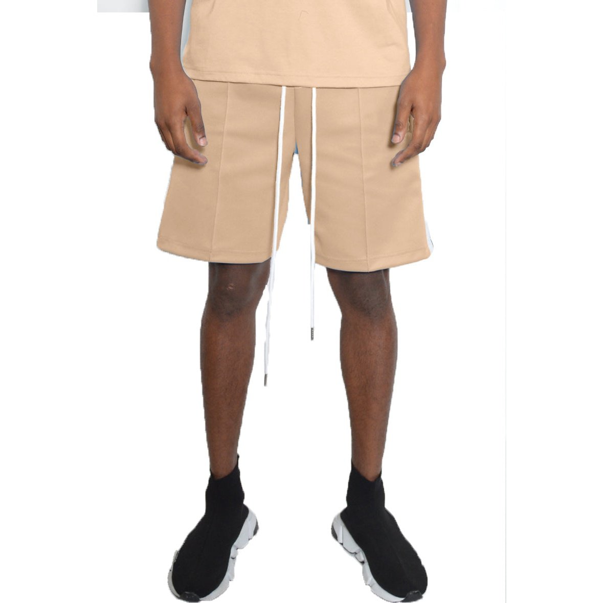 Front Pleat Shorts