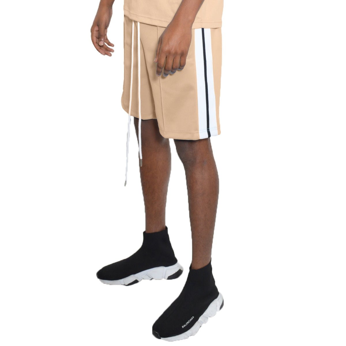 Front Pleat Shorts