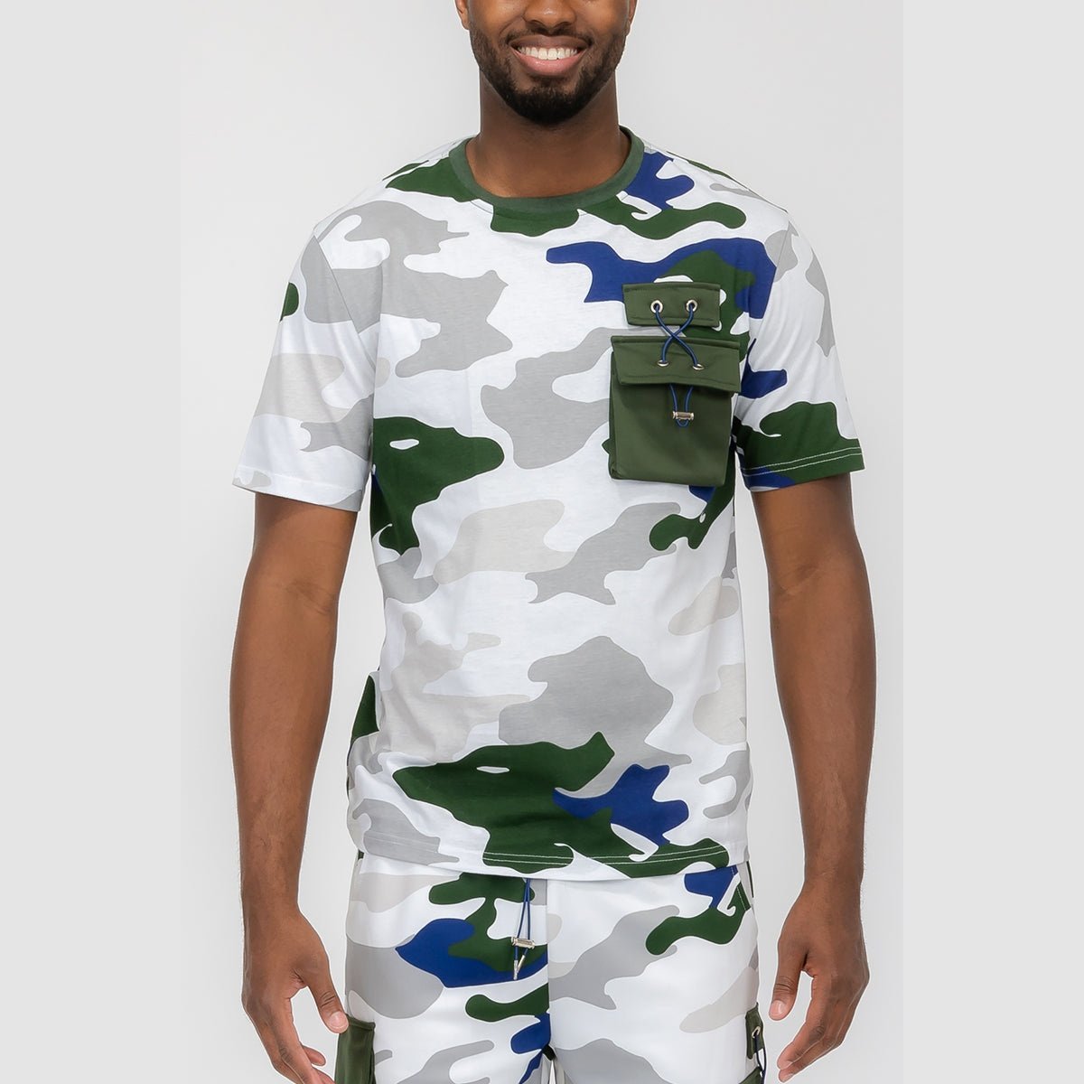 Full Camo Toggle Tshirt