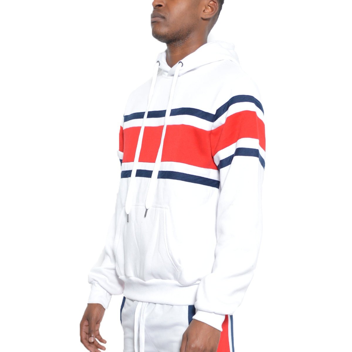 Tripe Cotton Hoodie-4