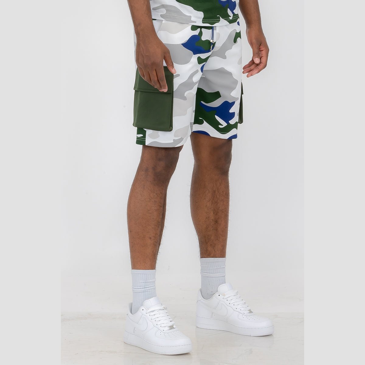 Full Camo Toggle Shorts
