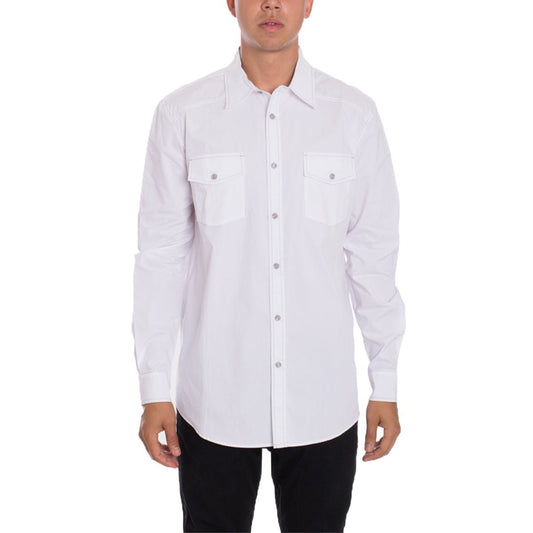White Long Sleeve Dress Shirt