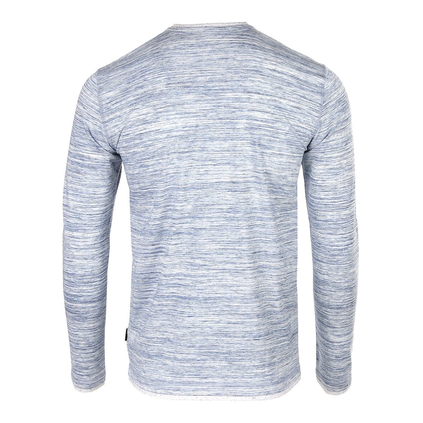 Men's Long Sleeve Double Layered Y-Neck Fashion Henley - ZGLS247