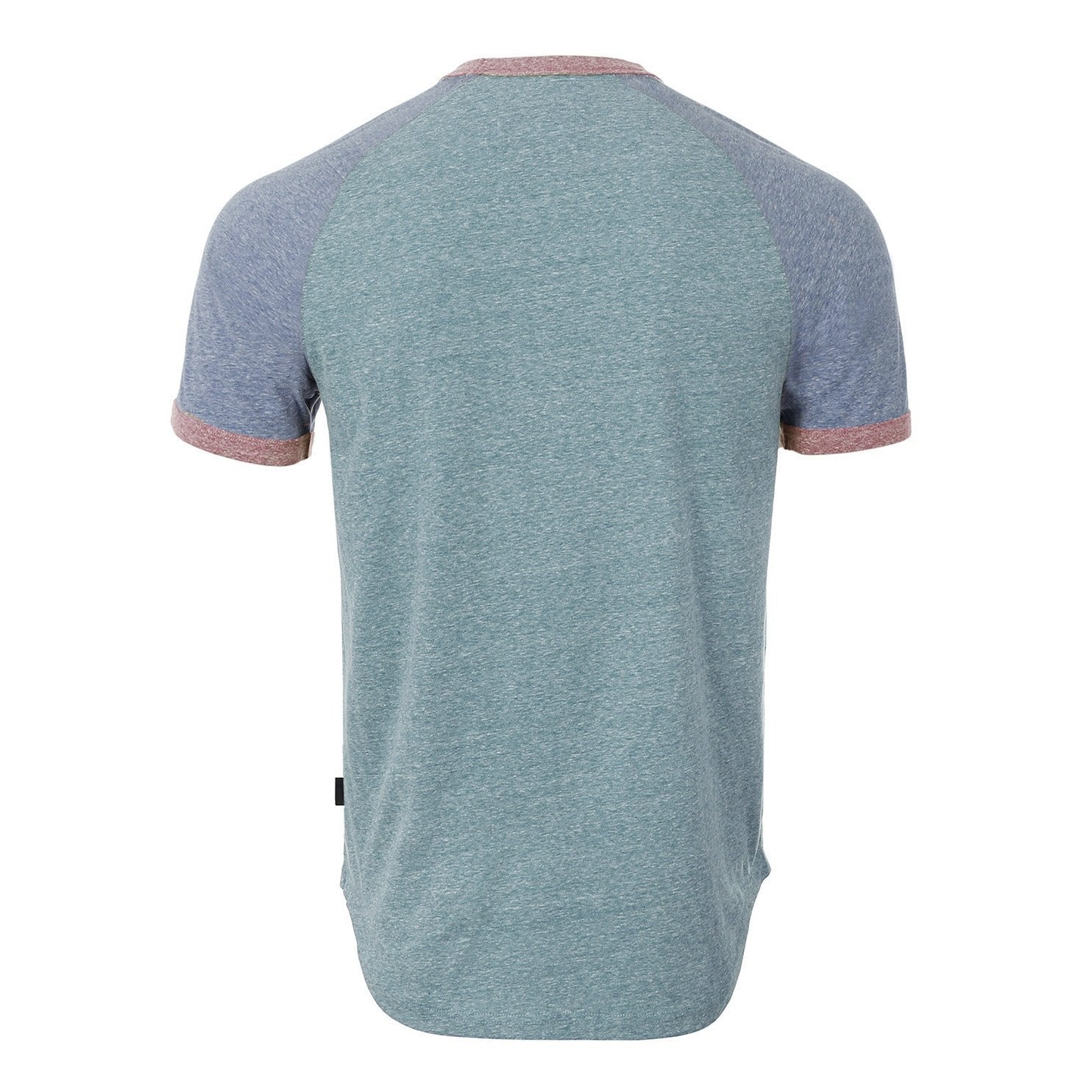 Men's Short Sleeve Classic Retro Contrast Raglan Ringer T-Shirt