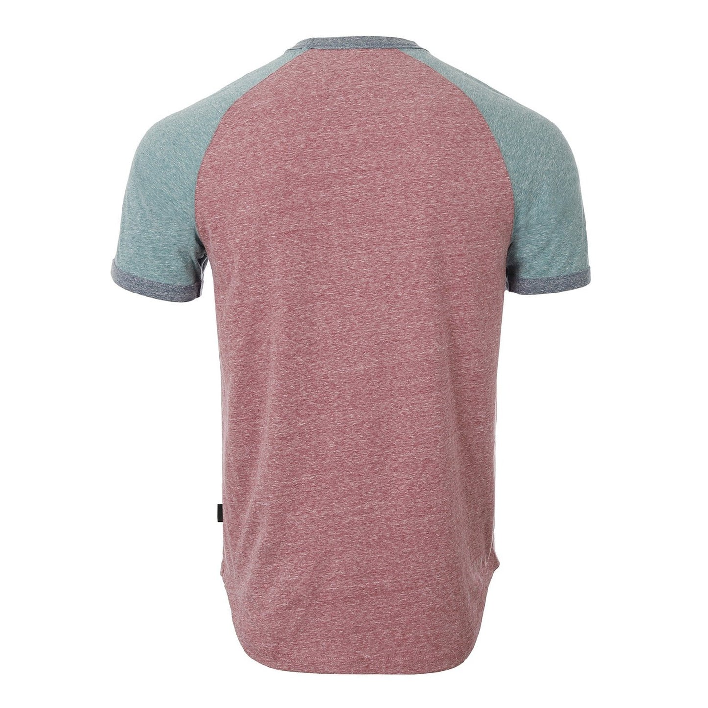 Men's Short Sleeve Classic Retro Contrast Raglan Ringer T-Shirt