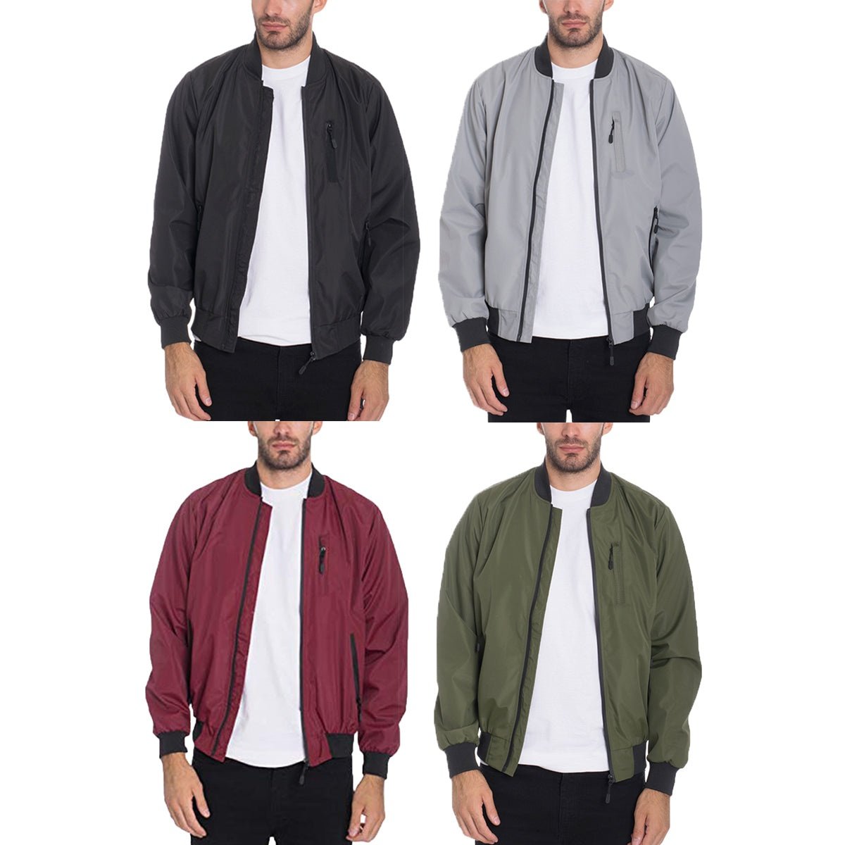 Dimple Bomber Jacket-1