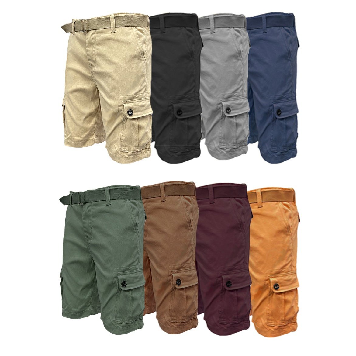 Belted Cargo Short