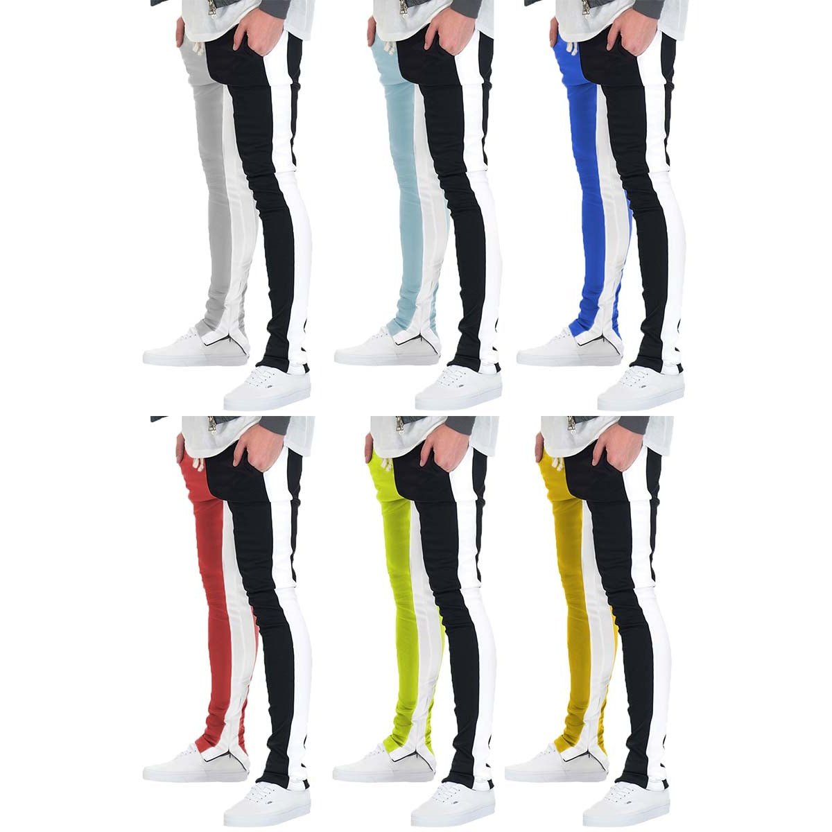 Split Tone Track Pants