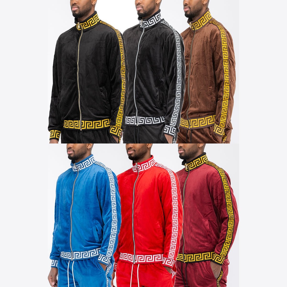 Status Velour Track Jacket-1