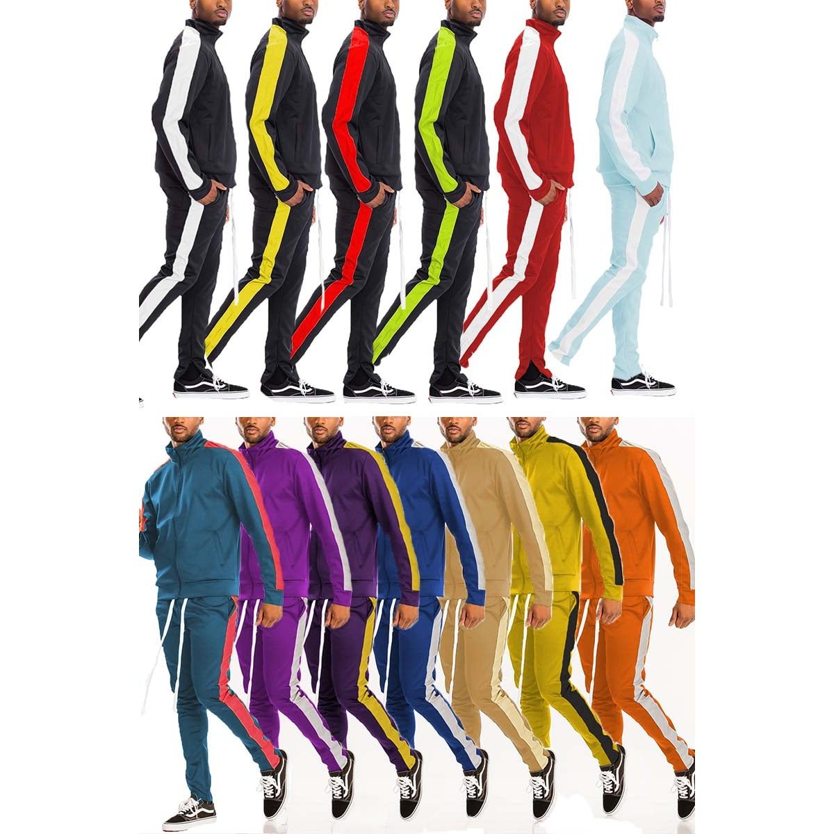 Single Stripe Track Suit