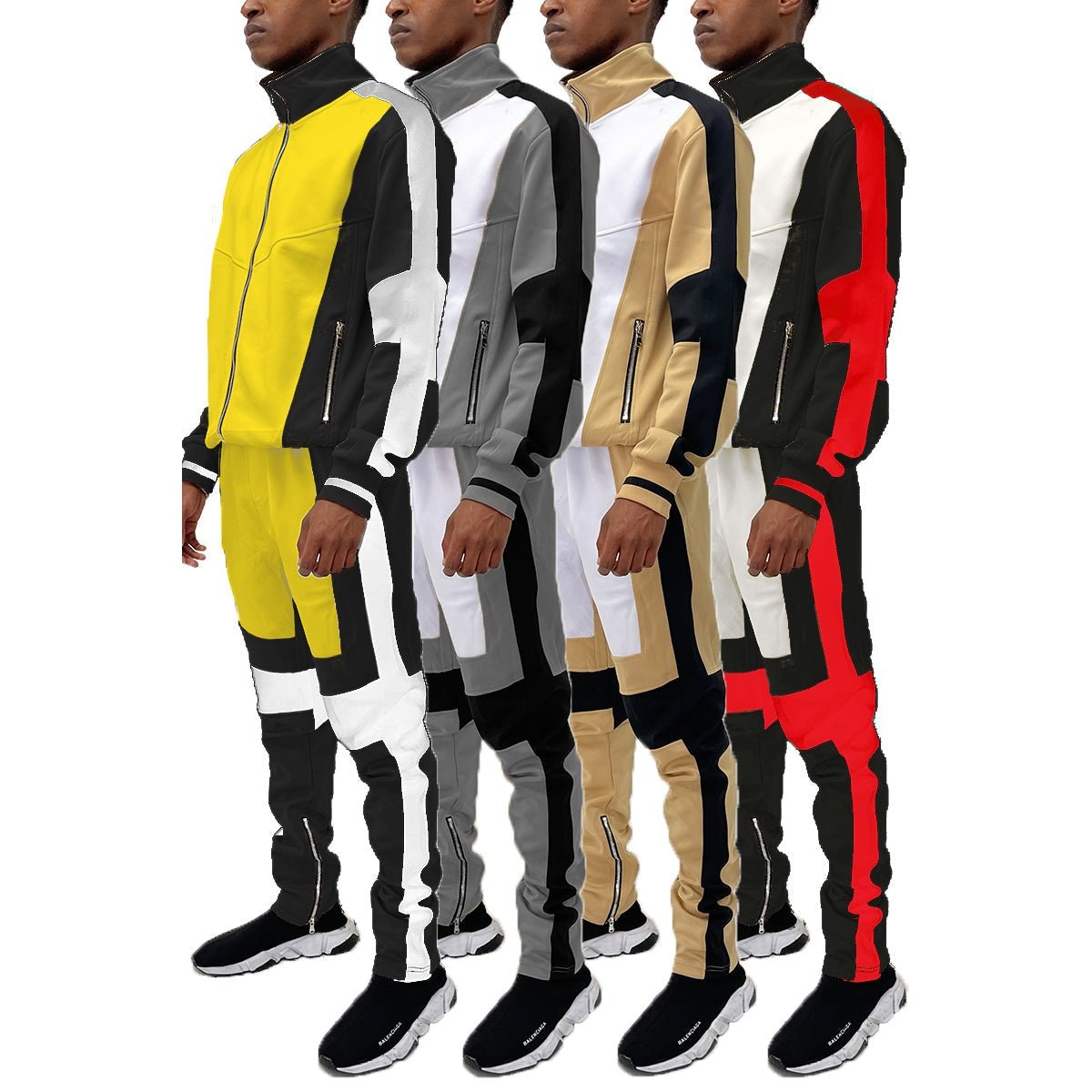 Moto Color Block Track Set