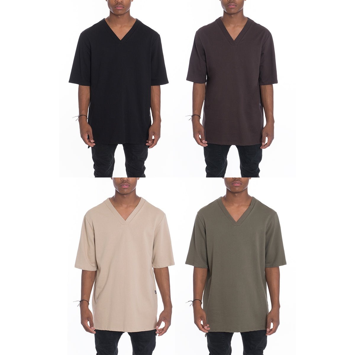 Oversize Vneck Tee