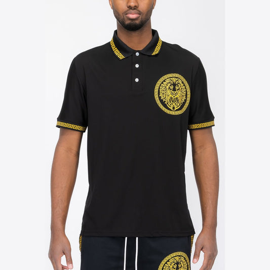 Lion Head Polo Shirt
